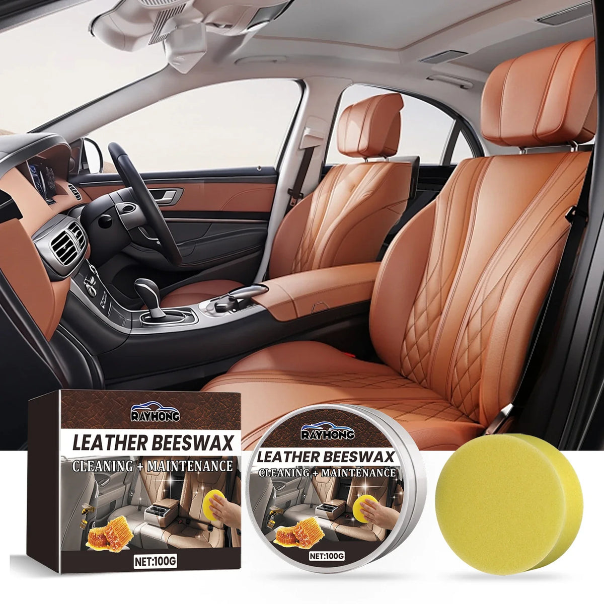 RayHong Leather Care Repair Cream | Car Seats, Sofas & More