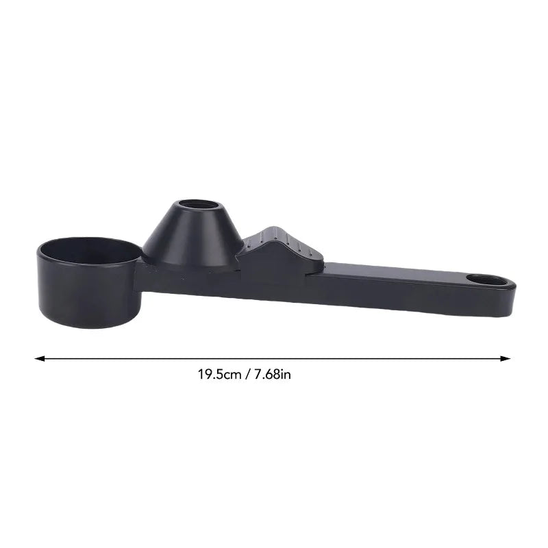 Coffee Scoop Funnel for Reusable Pods – 2 Tbsp Measuring Spoon