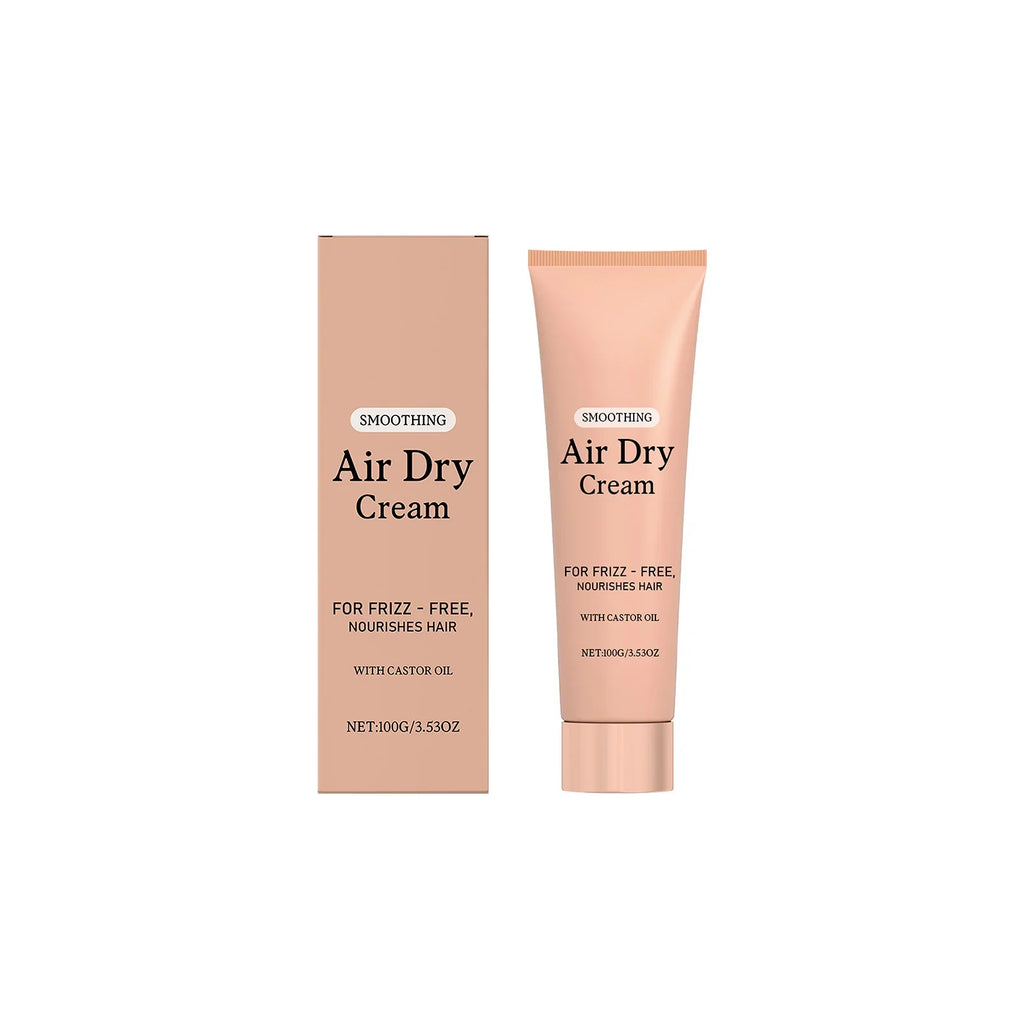 Keratin Air Dry Cream – Castor & Coconut Oil Frizz Control