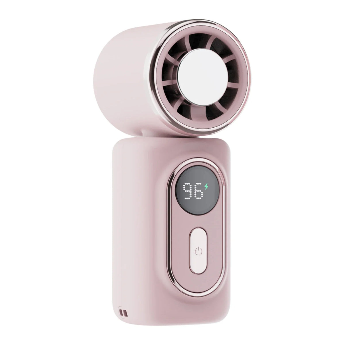 Portable Clip-on Mini Fans Hands-free Handheld Fan 3000mAh LED
