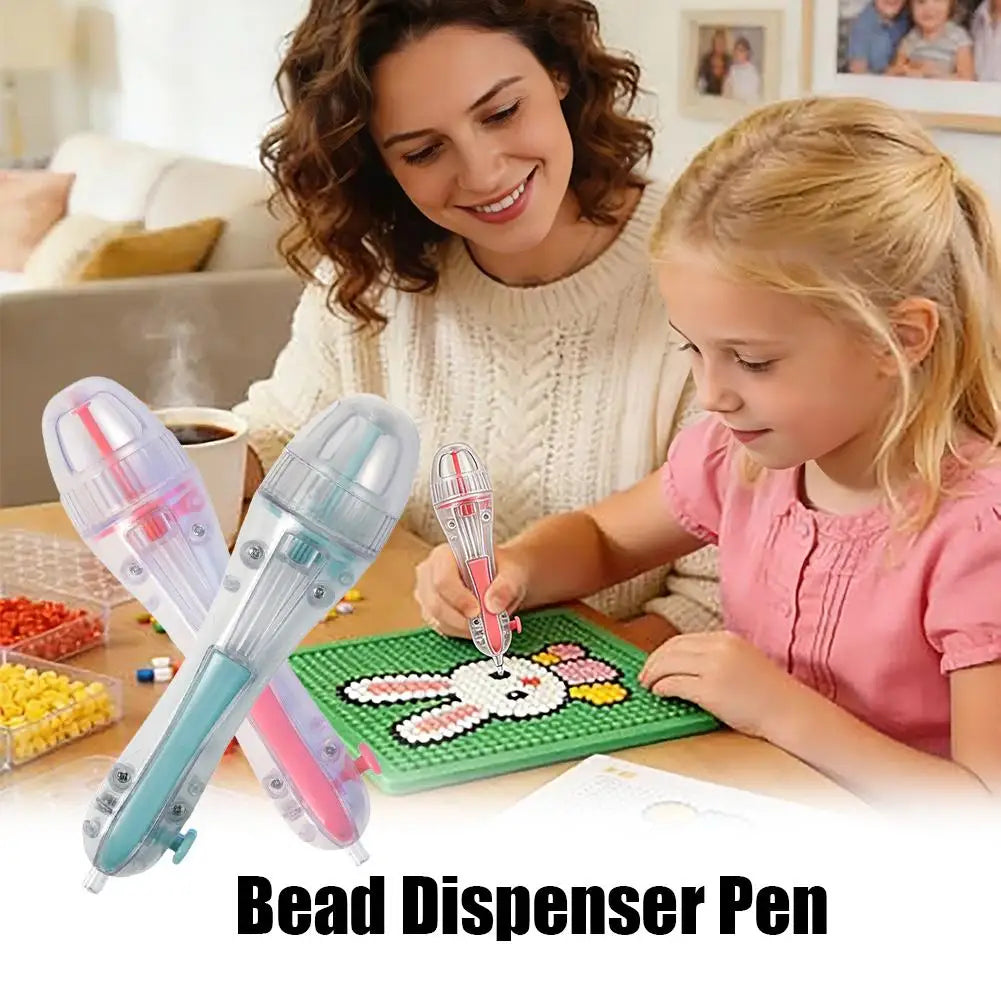DIY Pixel Bead Pen – Ergonomic Automatic Bead Dispenser