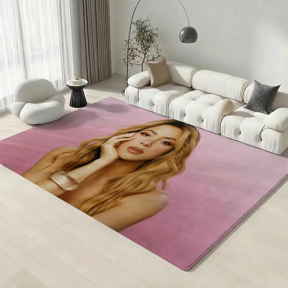 Eco-Friendly Flannel Floor Mat – Non-Slip Soft Plush Indoor Rug