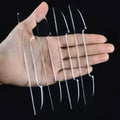 Transparent Car Door Edge Guards & Mirror Protection Strips (4pcs)