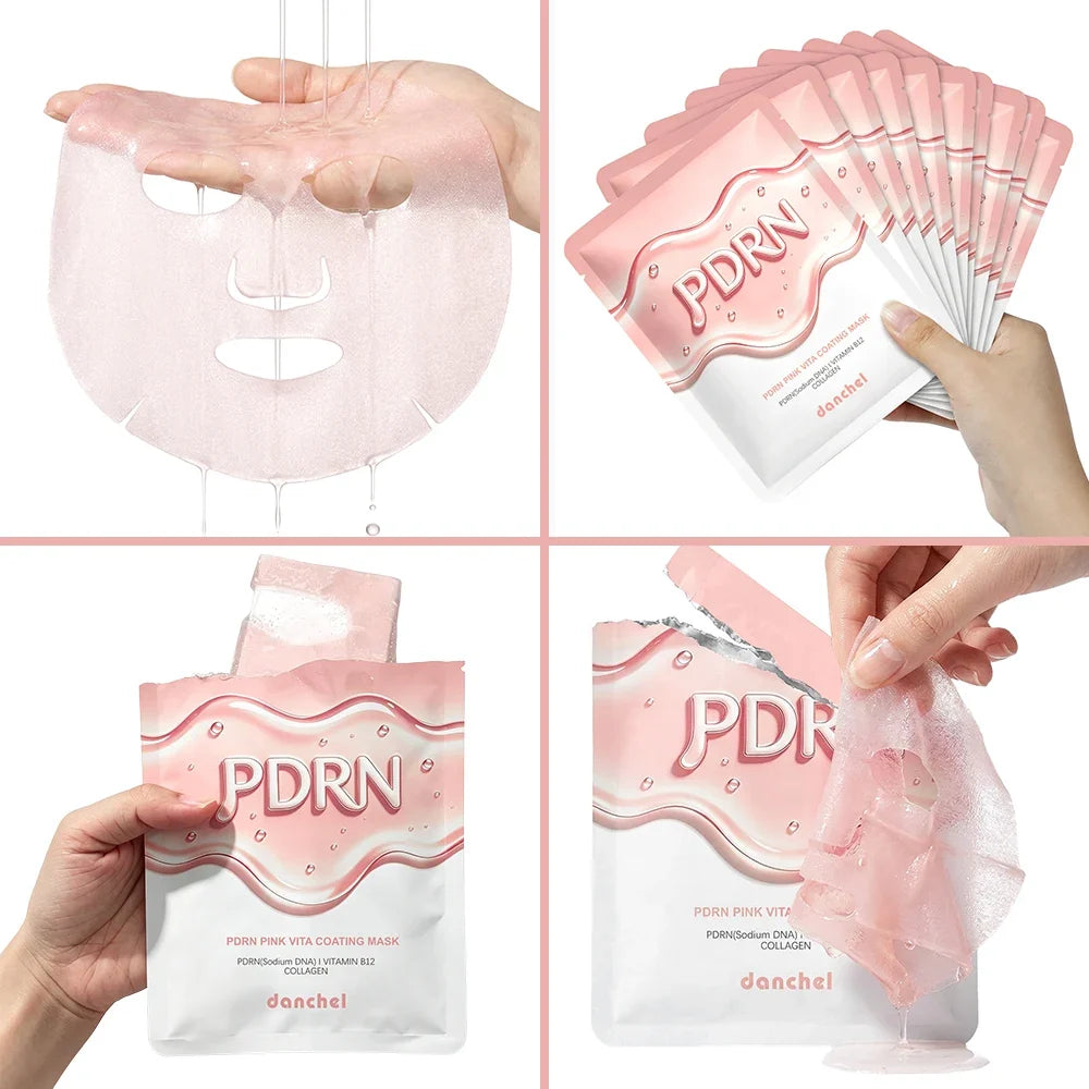 PDRN Salmon DNA Pink Vitamin Sheet Mask – Korean Glass Skin