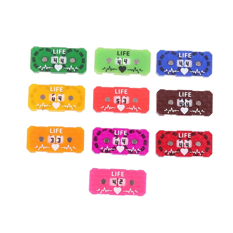 41x20x9mm Random Wound Tracker Board Game Counters 00-99 No Painting