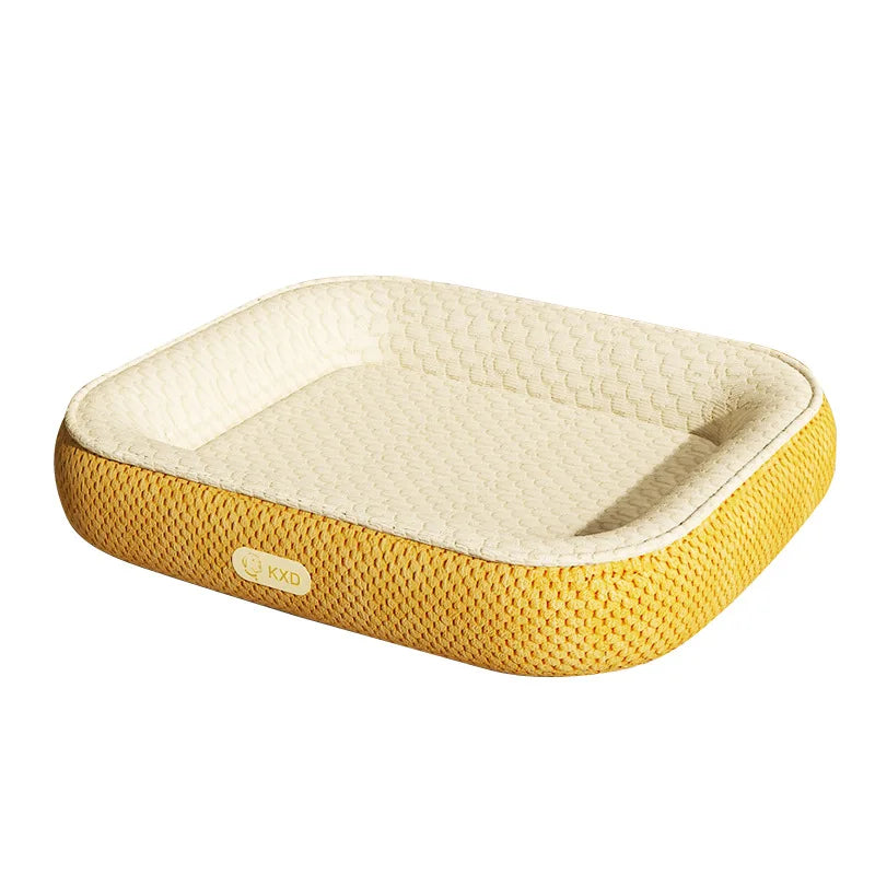 Ice Bean Cooling Dog Bed Summer Cool Pet Mat Cats Dogs 4 Season
