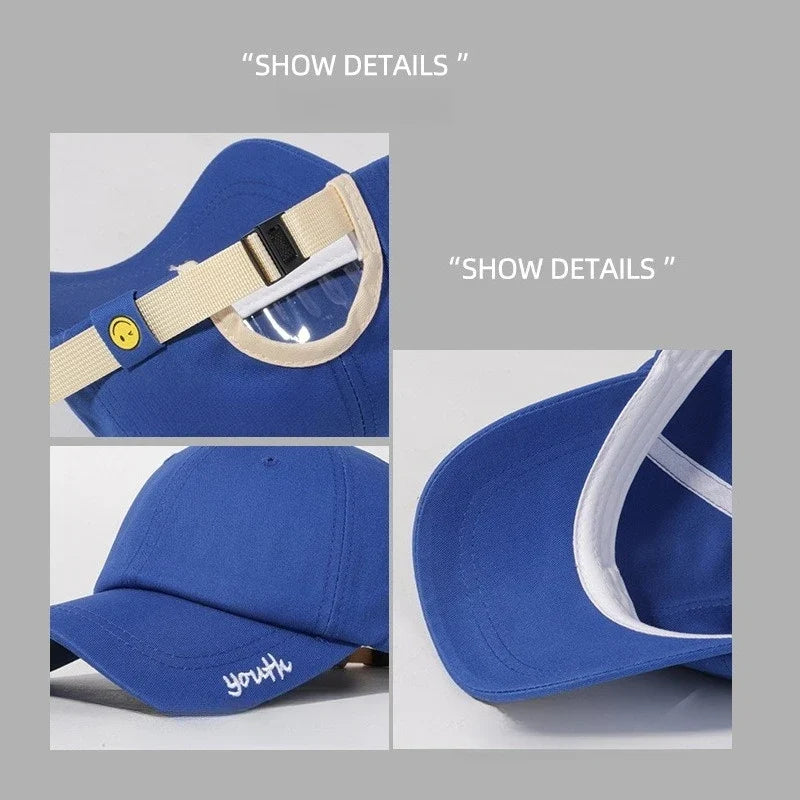 Versatile Cotton Sun Hat – Adjustable Unisex Dome Cap