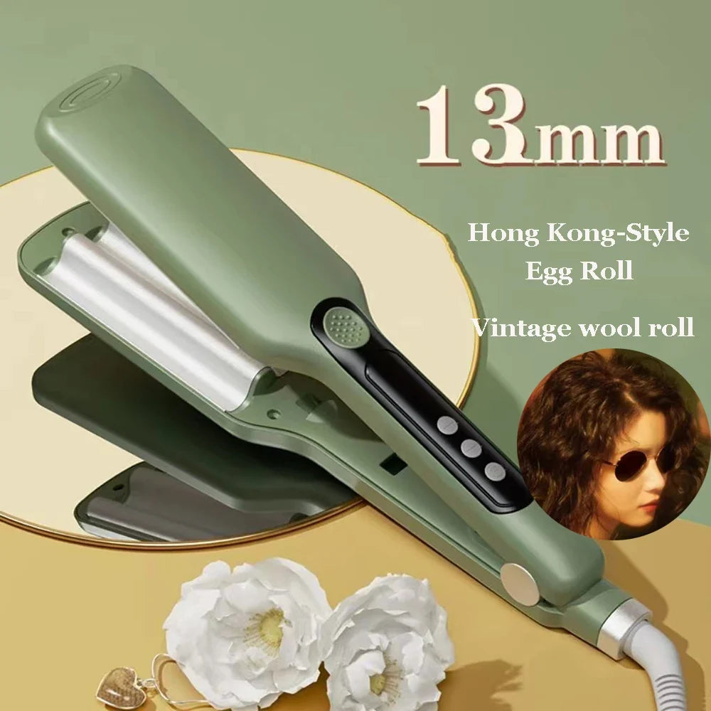 13mm Egg Roll Curling Iron | French Wave Hair Styler