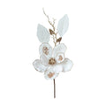 Simulation Christmas Flower Centrepiece | Sequin Faux Holiday Bloom