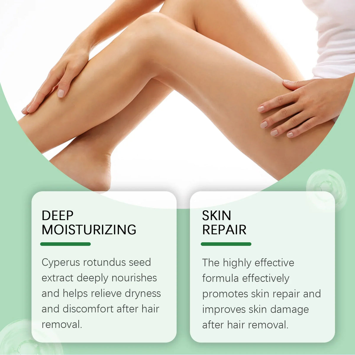 Cyperus Rotundus Hair Inhibitor Cream | After Shave Body Care