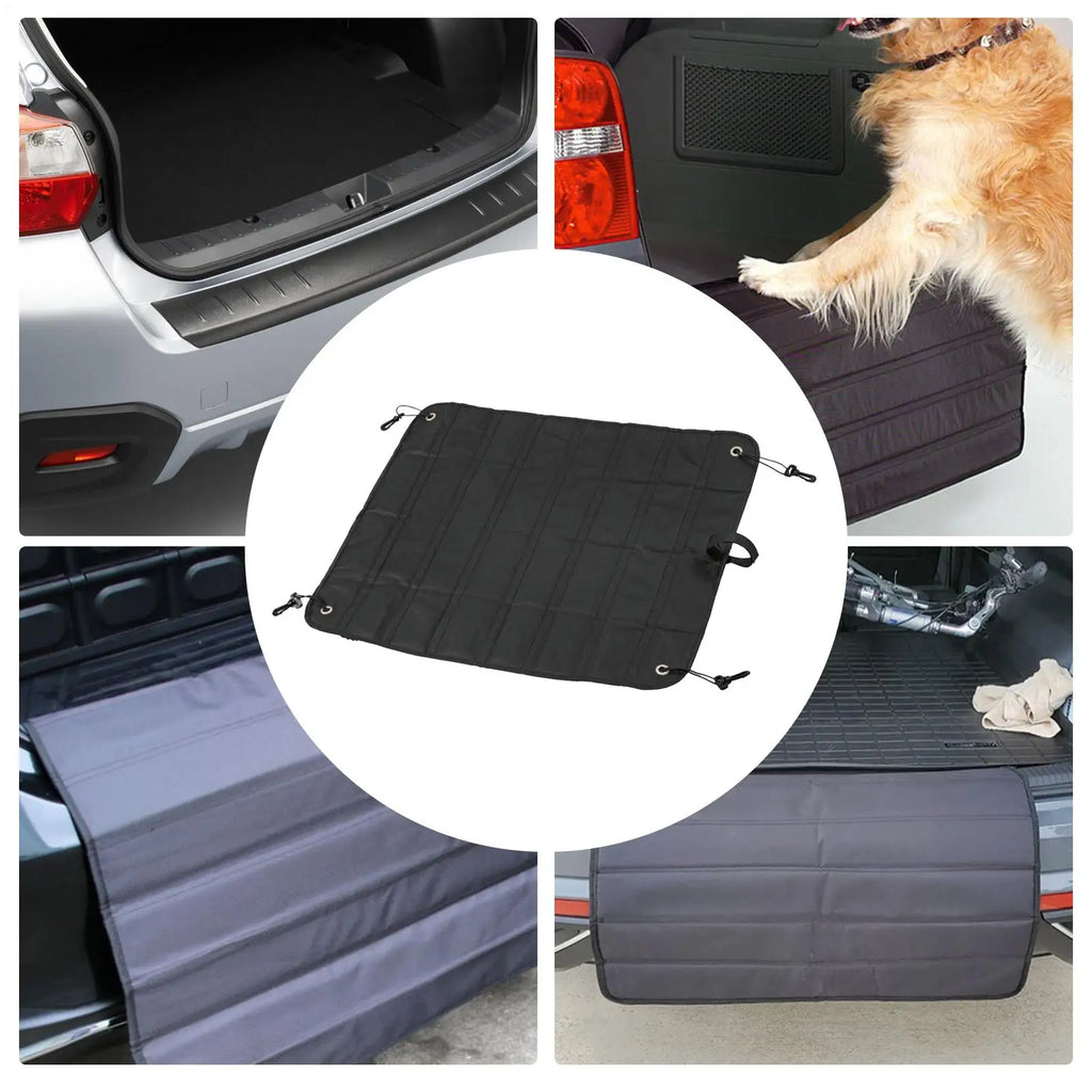 Foldable Car Bumper Guard & Waterproof Cargo Mat for SUV