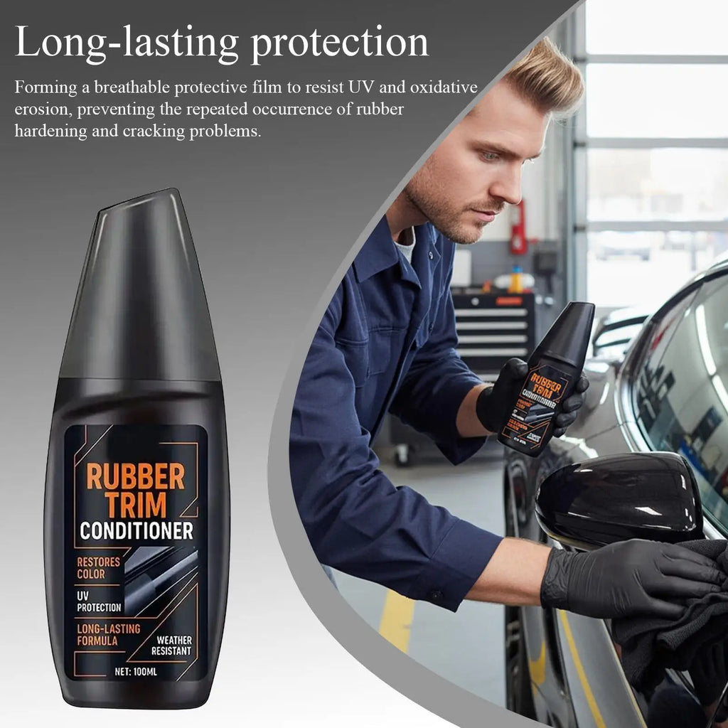 Automotive Rubber Protectant 100ml | UV Shield Weatherstrip Care