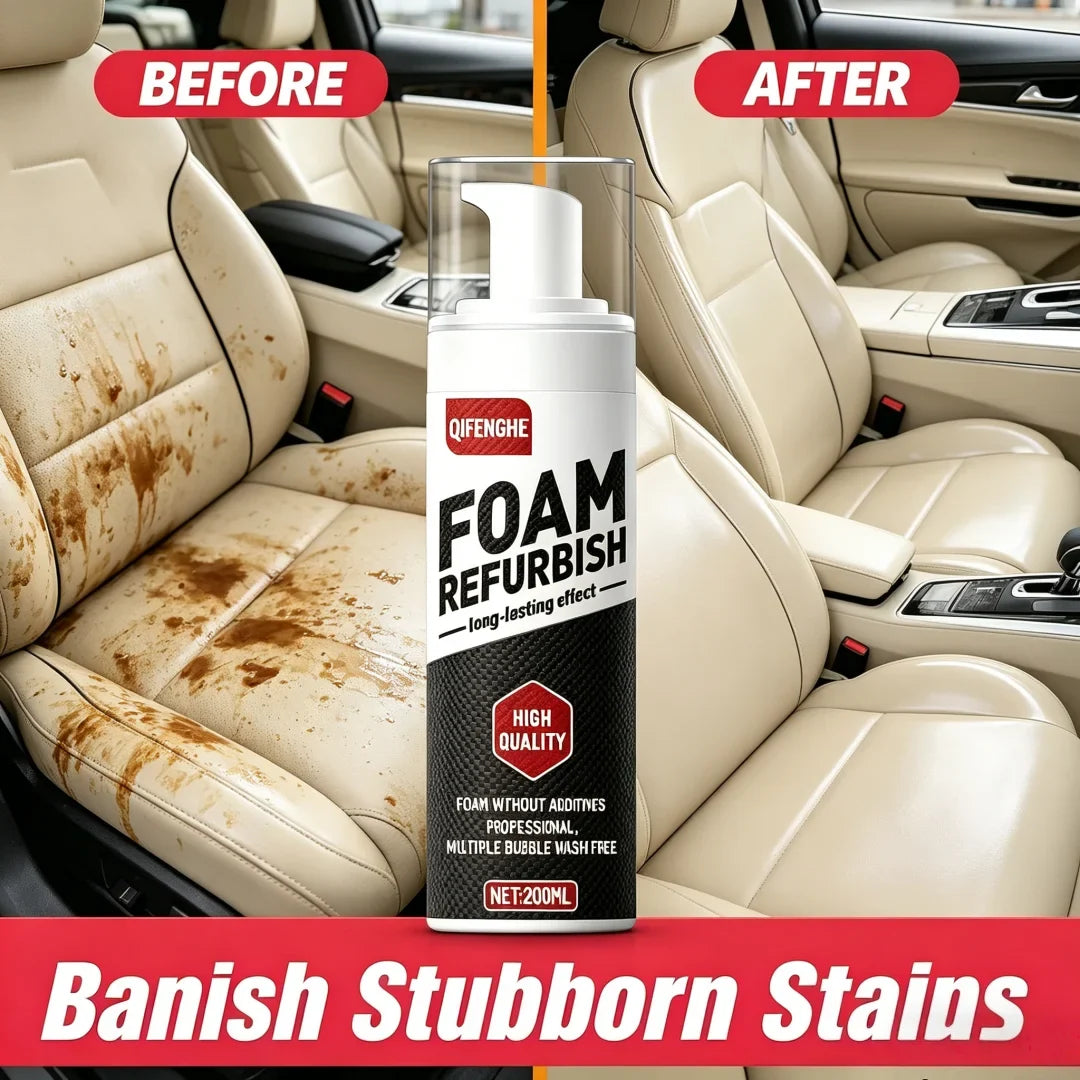 200ml Car Foam Cleaner – Interior & Exterior Stain Remover