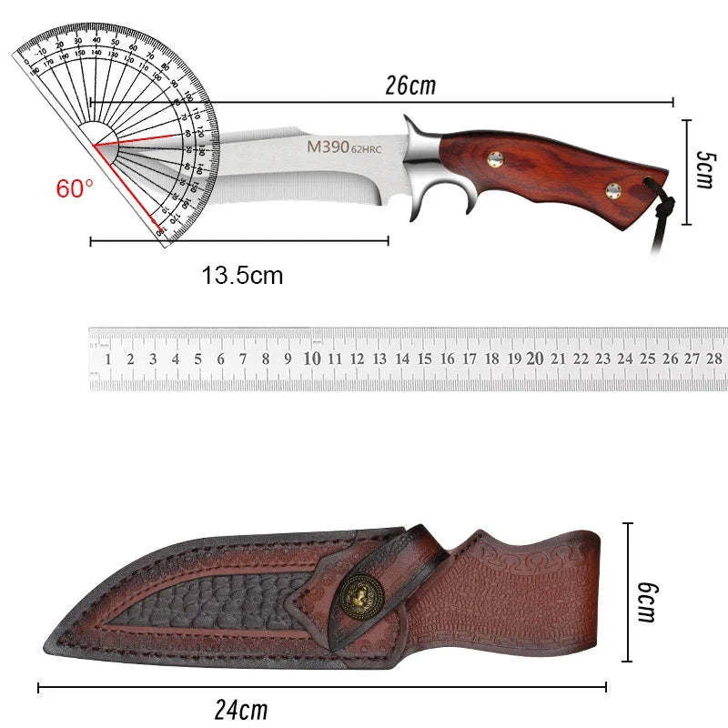 Japanese Kitchen Knife – Sharp Stainless Steel Curved Blade