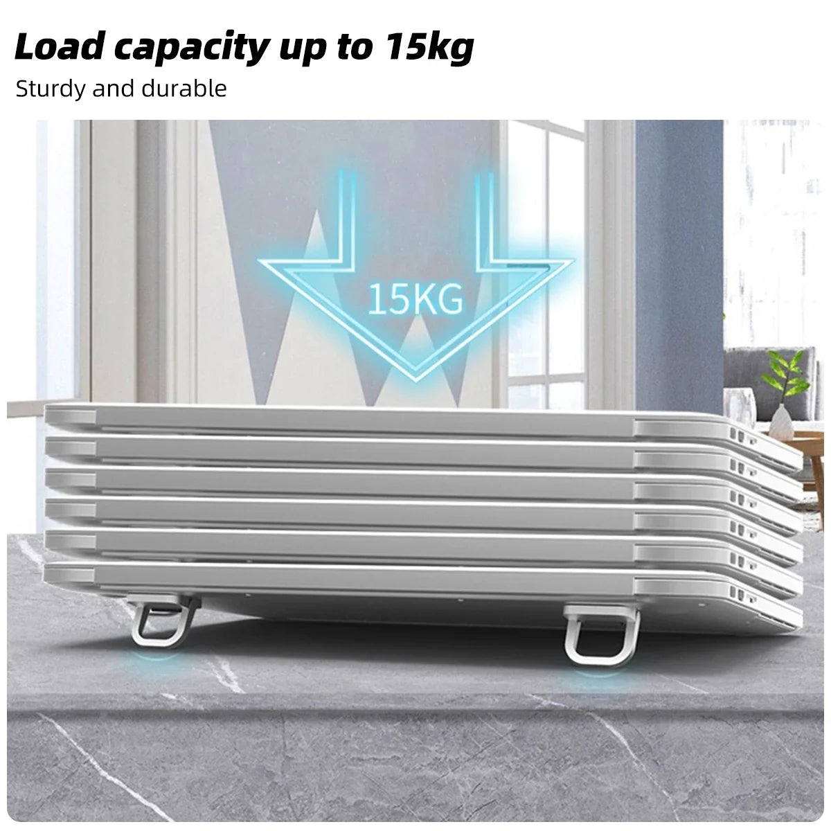 Ultra-Thin Foldable Laptop Stand – Portable Ergonomic Riser