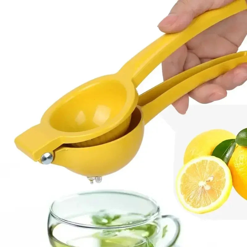 Aluminum Alloy Manual Citrus Juicer – Portable Lemon Squeezer