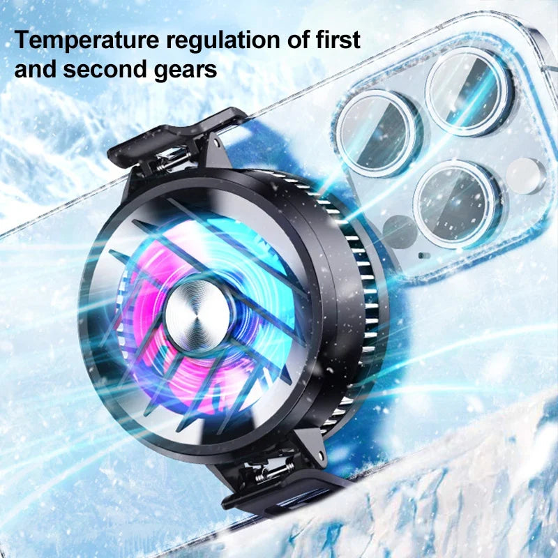 Processor Cooler Mobile Phone Radiator Fan Cell Cooling Plate Gamer