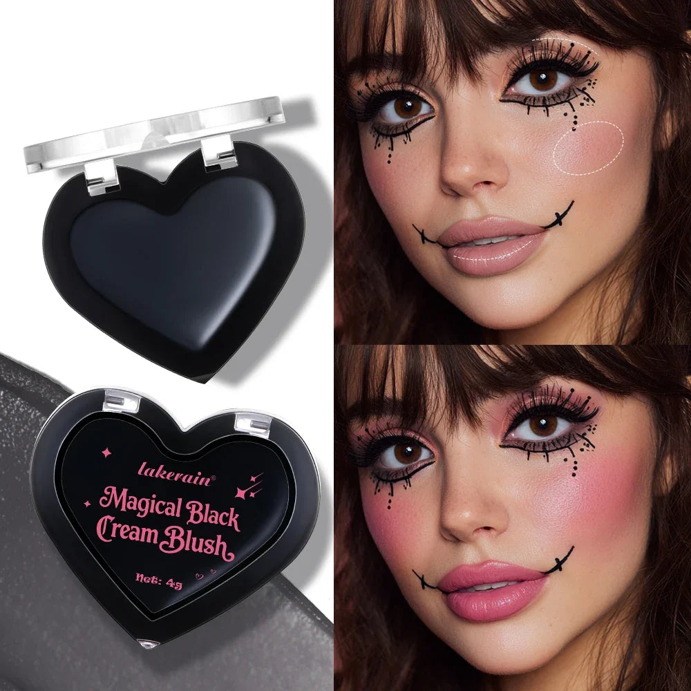 Magic Black Cream Blush – PH Color Changing Cheeks & Lips