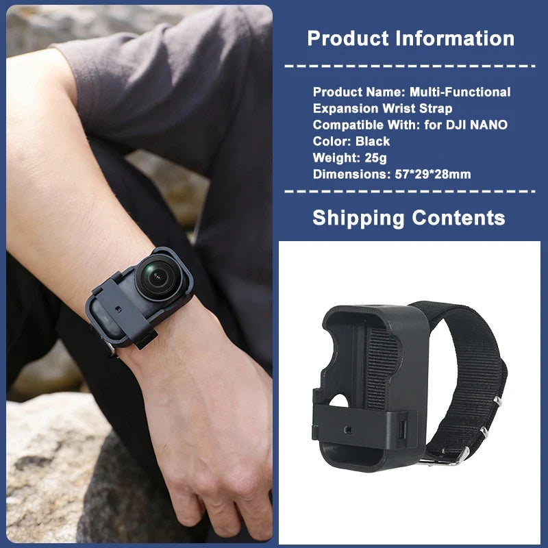 Adjustable Wrist Strap Mount for DJI Osmo Nano Camera