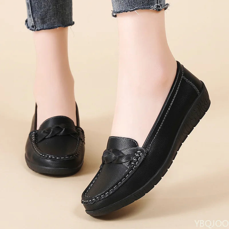 Women's Soft Sole Loafers – Lightweight Casual Flat Shoes