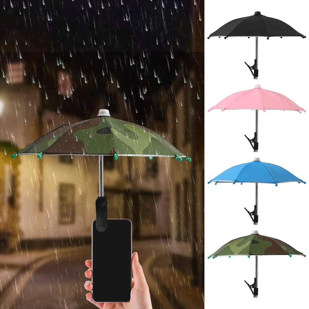 Clip-On Phone Sun Shade – Anti-Glare Outdoor Screen Umbrella