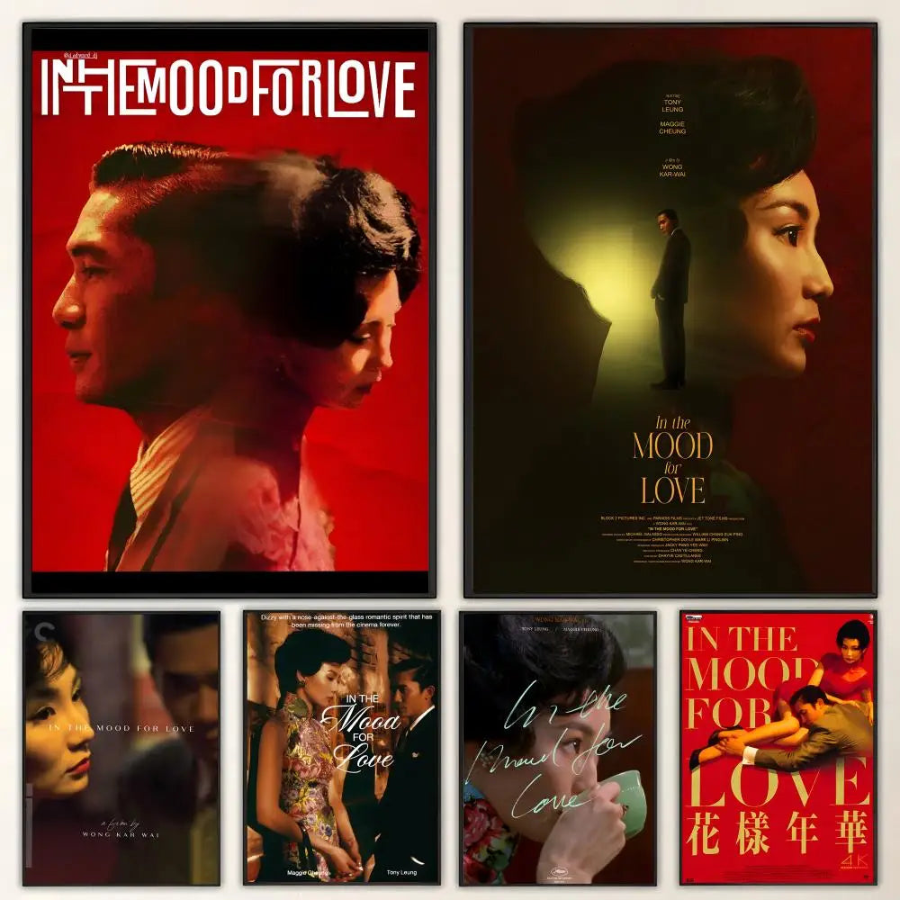 In the Mood for Love Movie Poster – HD Waterproof Wall Art
