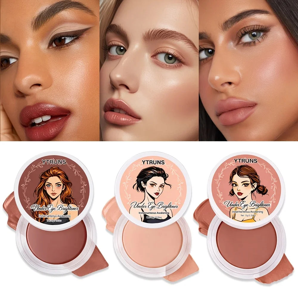 Under Eye Concealer Cream – Lightweight Natural Finish, 3 Shades