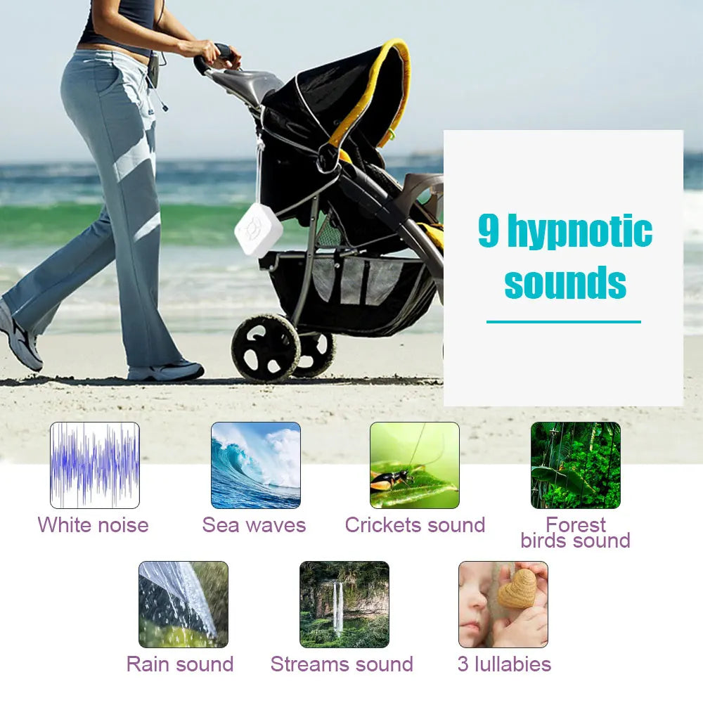9 Soothing Sounds White Noise Sound Machine Sleep Soother Breathing