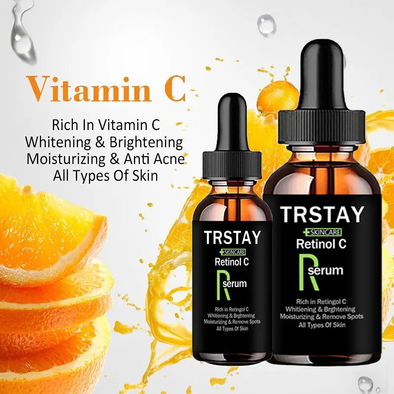 Vitamin C Serum Anti-aging Whitening VC Essence Oil Topical Facial
