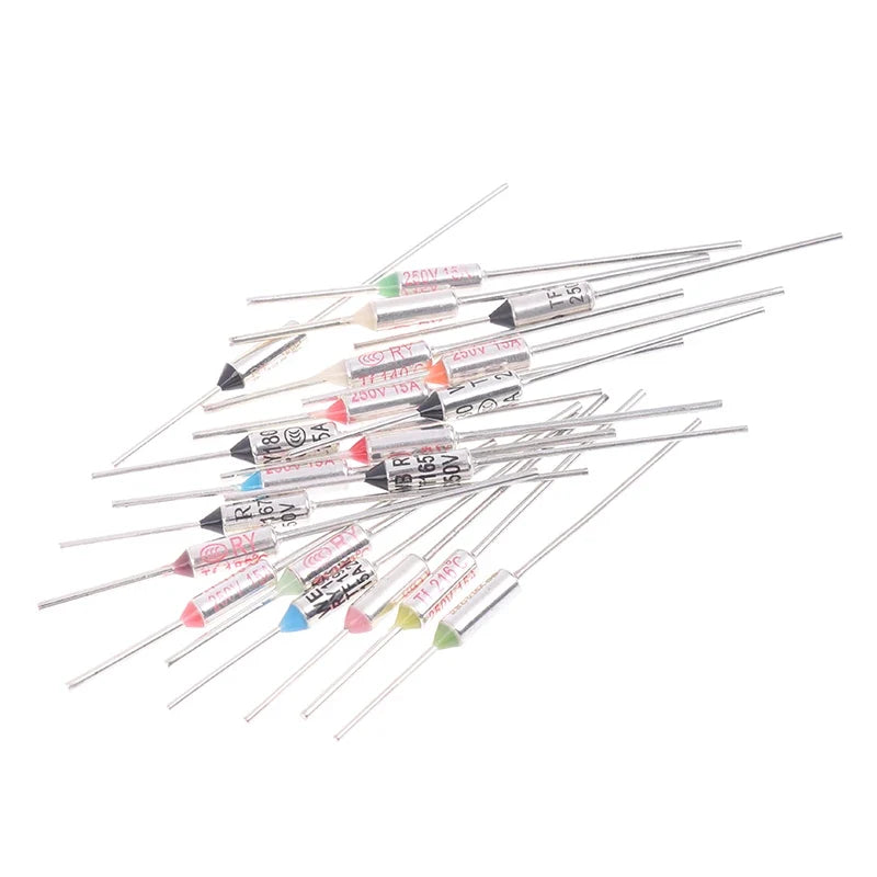 TF Thermal Fuse RY 15A 250VTemperature 121C 125C 128C 130C 135C 140C