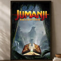 Jumanji Movie Poster Self-Stick HD PVC Waterproof Wall Art