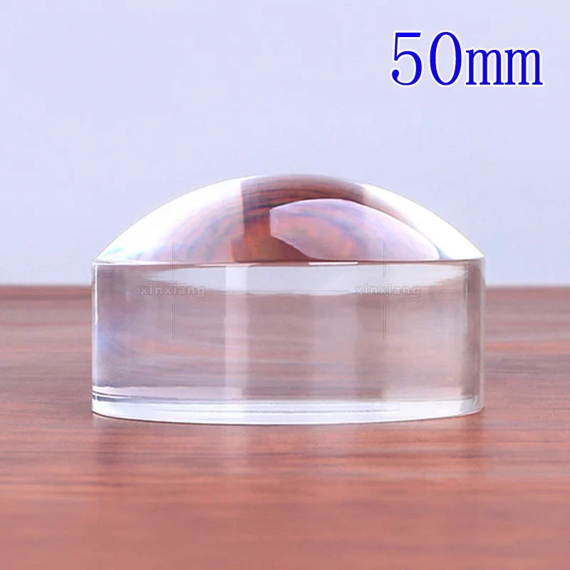 8X Magnifying Glass Paperweight – HD Circular Desk Décor