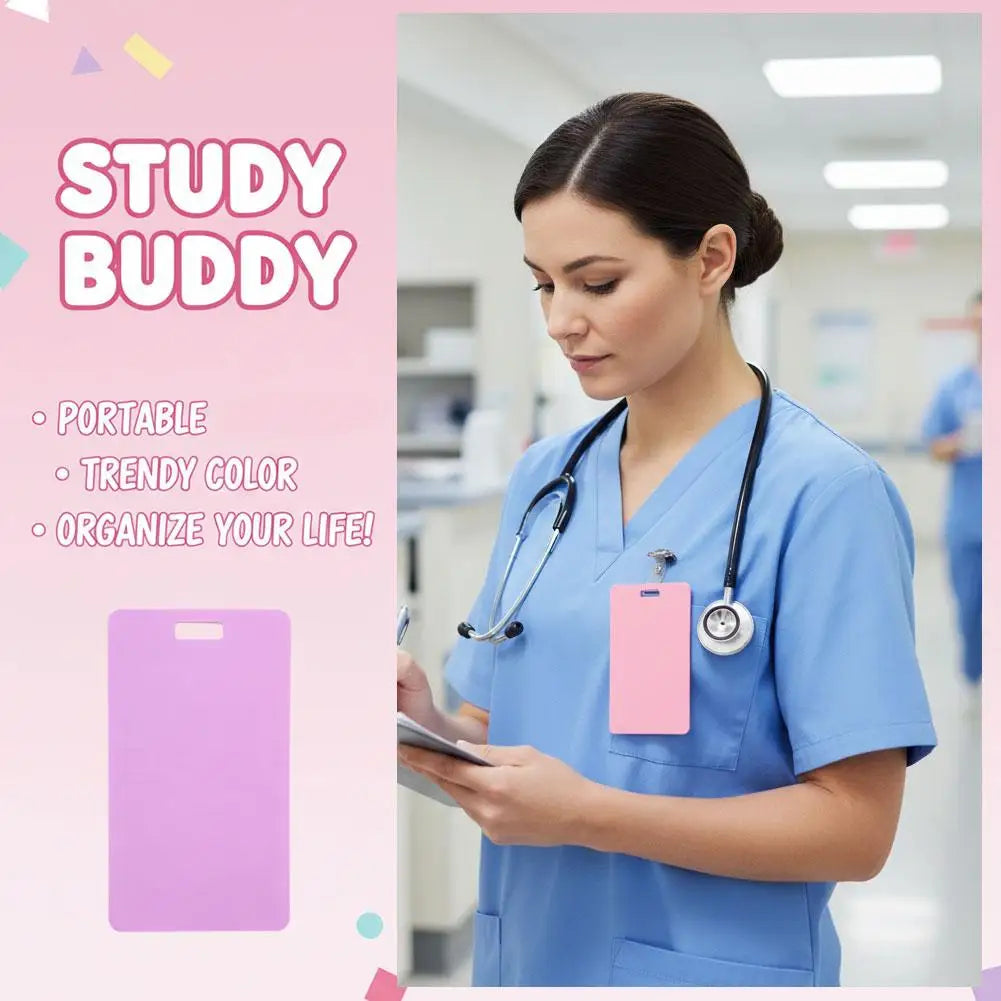 Reusable Wipeable Badge Card – Erasable Self-Adhesive Label