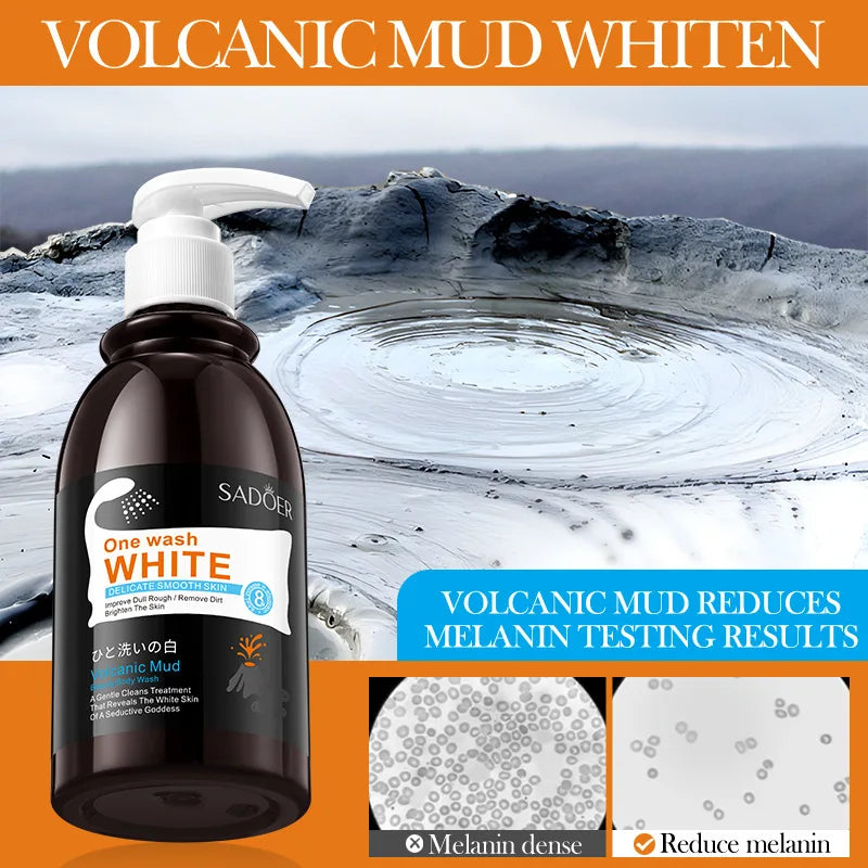 SADOER Volcanic Mud Brightening Body Wash 260ml