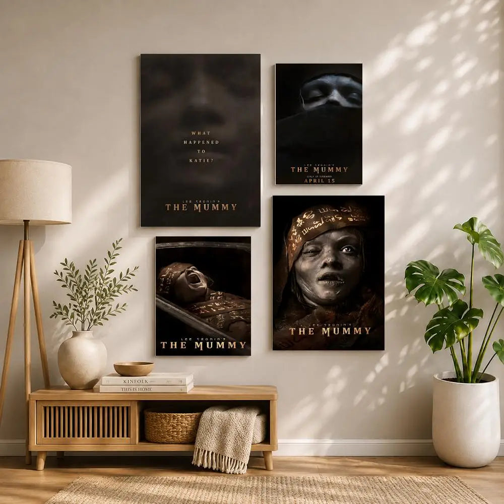 The Mummy Movie Poster HD Self-Adhesive Waterproof Wall Art