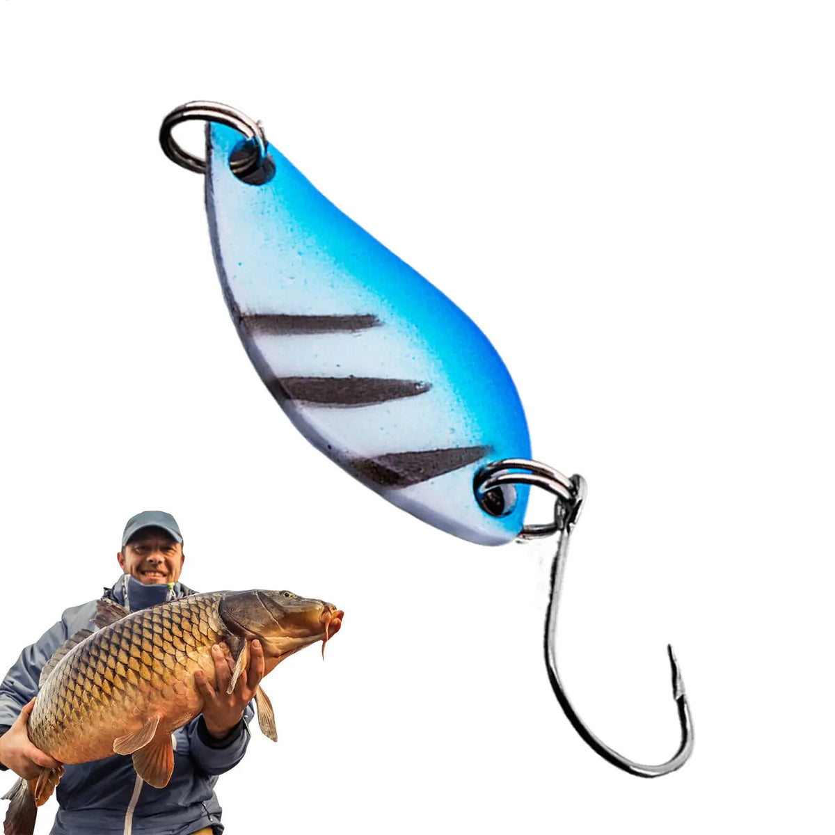 Bass Fishing Lures Sequin Saltwater Stainless Jig Tackle Bait Sequins