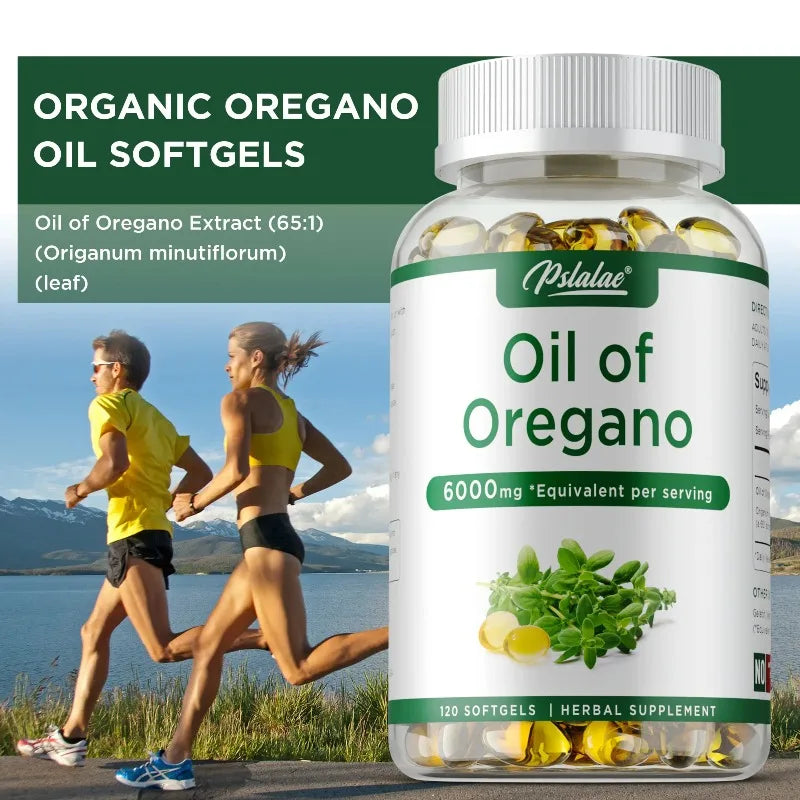 Oil of Oregano Capsules – Gut, Digestion & Immune Support