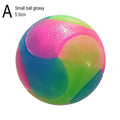 LED Flashing Ball Toy for Dogs & Cats | Glowing TPR Bounce Ball