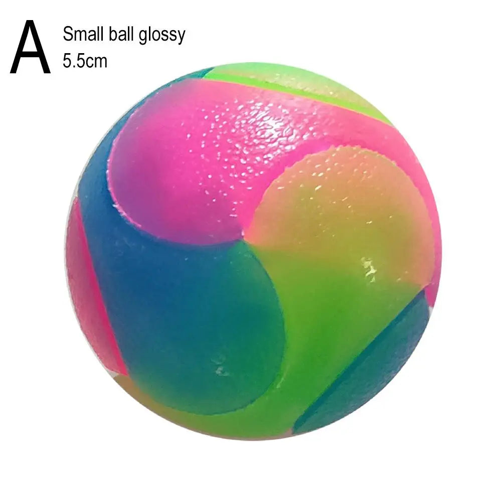 LED Flashing Ball Toy for Dogs & Cats | Glowing TPR Bounce Ball