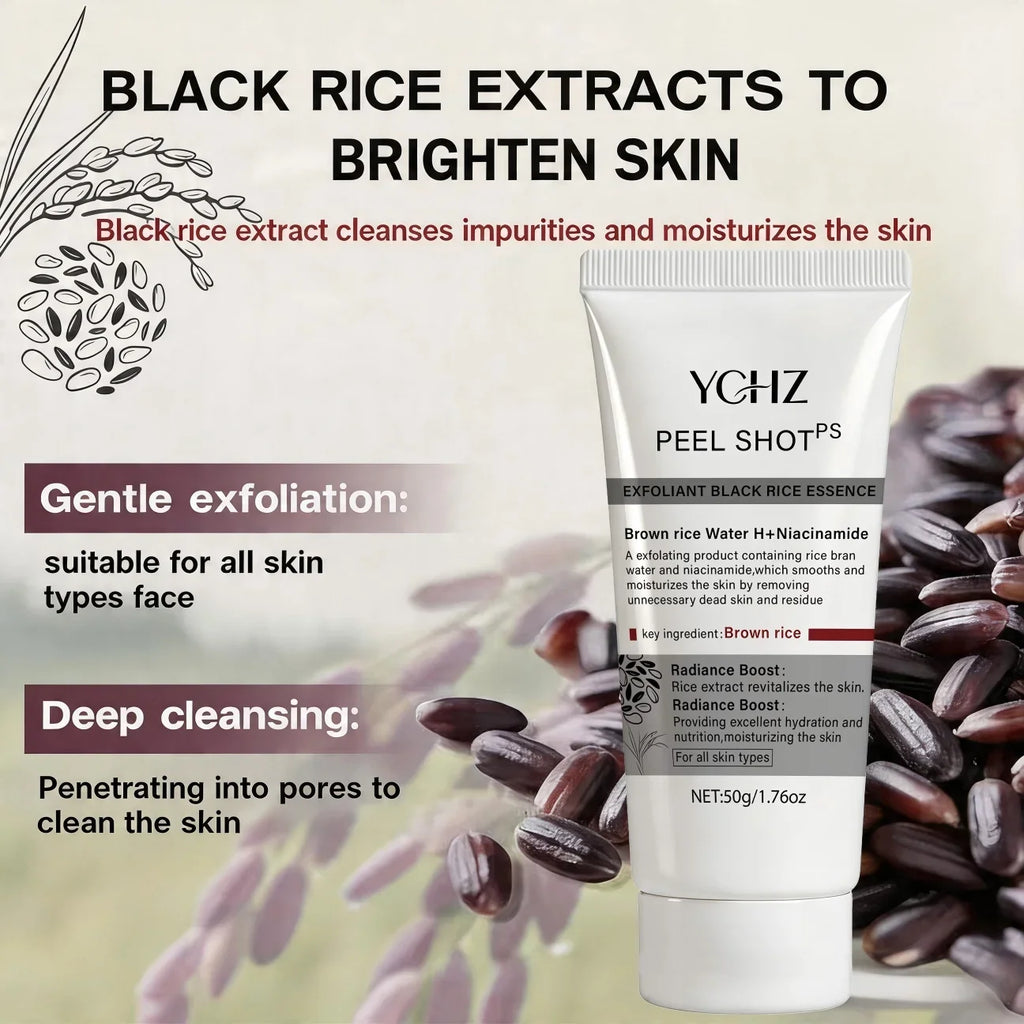 YCHZ Brown Rice Exfoliating Gel – Smooth & Moisturize Skin