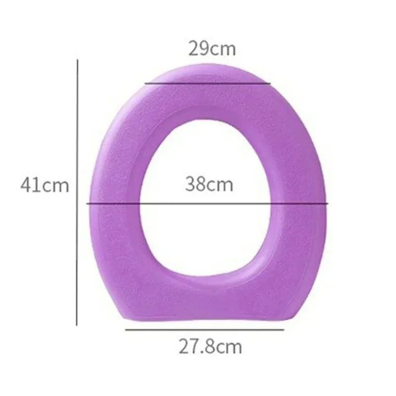Waterproof EVA Toilet Seat Cushion Cover – Universal 41×38cm