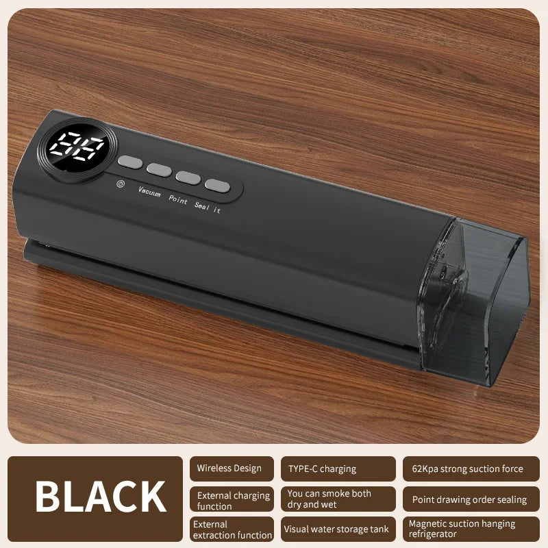 3-in-1 Handheld Vacuum Sealer Machine | Wireless Food Sealer