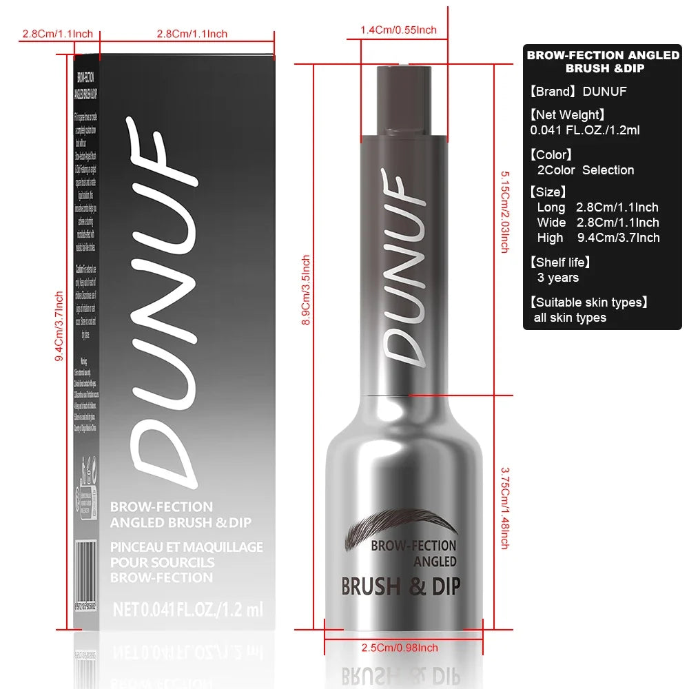 DUNUF 3D Waterproof Eyebrow Pencil – Anti-Smudge Cream