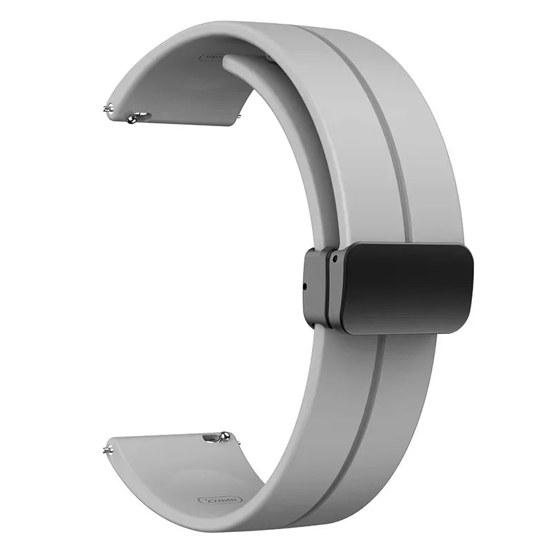 20mm Magnetic Silicone Band for Samsung Galaxy Watch 7/6/5/4