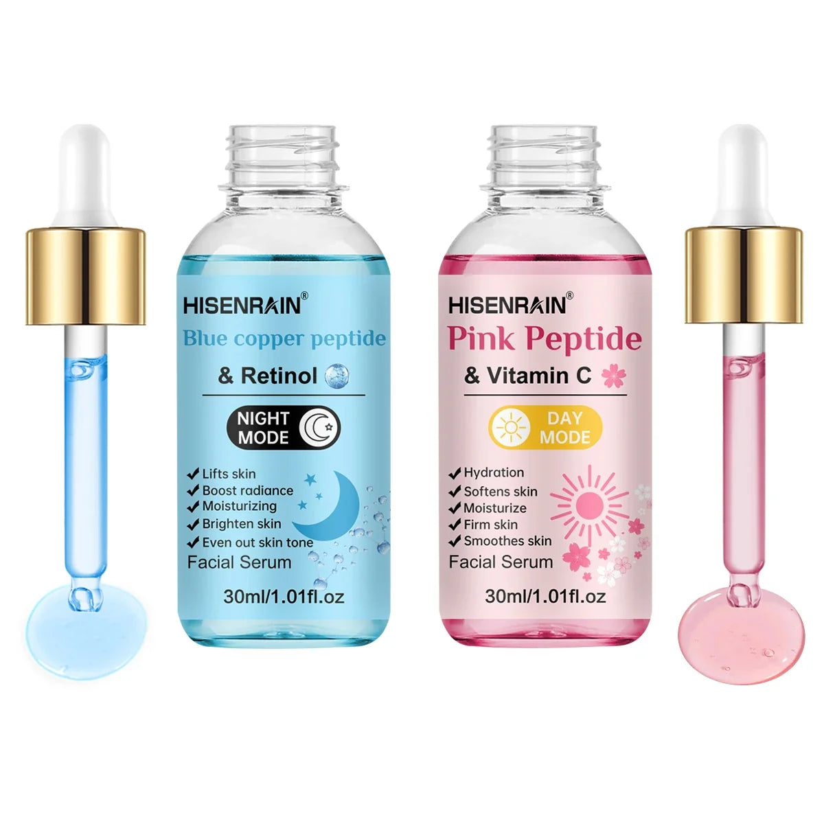 HISENRAIN Copper Peptide Face Serum – Hydrating & Anti-Aging