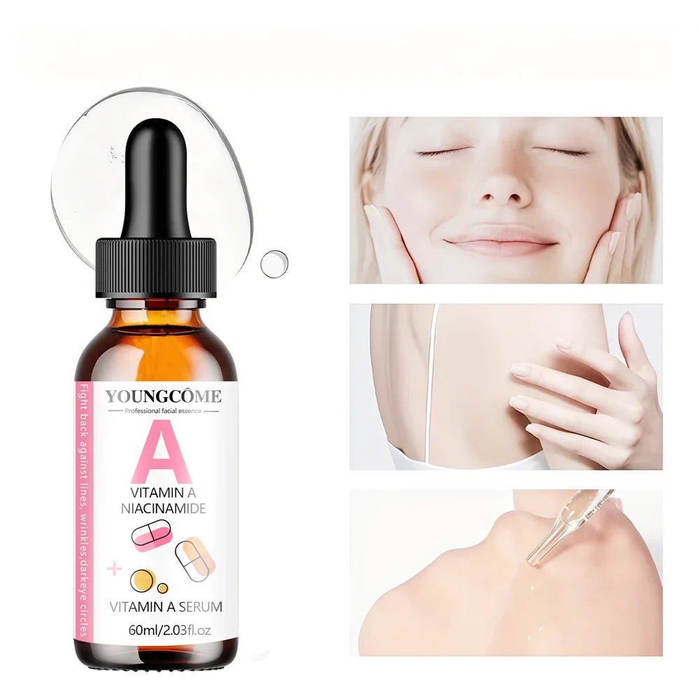 Vitamin Serum Retinol Hyaluronic Acid Brighten Skin Hydrate Under Eye