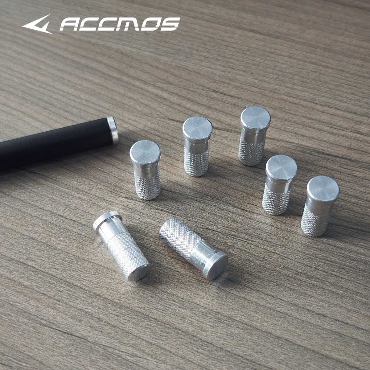 30 ID6 Flat-head Aluminum Alloy Arrow Nock Inner Diameter Outer Shaft