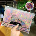 1000pcs Colorful Disposable Rubber Hair Bands – 10 Packs