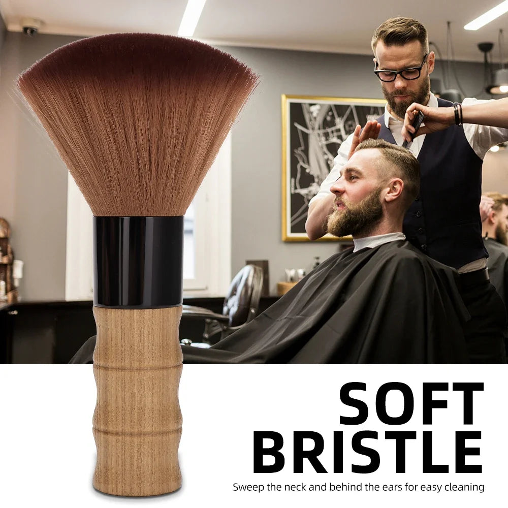 Soft Neck Face Duster Brush – Barber Salon Hair Cleaning Tool