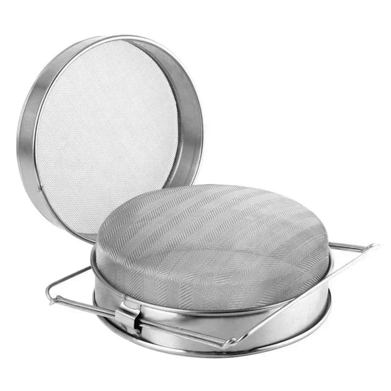 Stainless Steel Double Sieve Honey Strainer | Beekeeping Filter